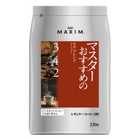 【コーヒー粉】味の素AGF マキシム レギュラー・コーヒー マスターおすすめのモカ・ブレンド 1袋（230g）