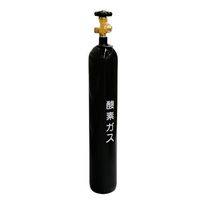 エスコ 3.6L 酸素用空ボンベ EA300-43 1本(1個)（直送品）