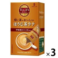 タリーズコーヒー タリーズ スティック 焙じ茶がおいしいほうじ茶ラテ 1セット（15本：5本入×3箱）