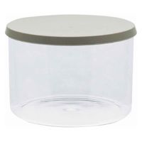 現代百貨 保存容器 ガラス製 SMITH-BRINDLE 耐熱ガラス コンテナ 300ml グレー 352138 1個（取寄品）