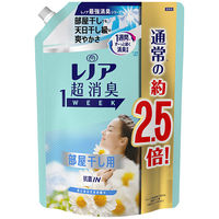 P＆G レノア 超消臭 1week 部屋干し用 花とおひさまの香り 詰替え 特大サイズ 980ml 4902430917612 1個