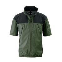 Nクールウェア+空調服（R）スターターキット（ND-1121/ハンターグリーン/3L+SKSP02G）（直送品）