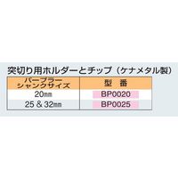 ノガ・ウォーターズ（NOGA） バープラー用突切りホルダーとチップ（20mm用） BP0020 1個（直送品）