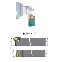 Carmex外径ねじ切バイト22mm用 40Hx200Lx40F