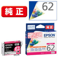 エプソン（EPSON） 純正インクカートリッジ ICM62A1 マゼンタ 1個