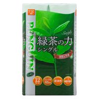 ペンギンティーフラボン緑茶の力12Rシングル 640218 1箱（6パック） 丸富製紙（直送品）