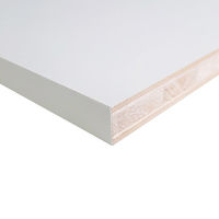 清水 化粧棚板 カラードランバー 20×400×750 白 SA-LC7540W 1枚（直送品）