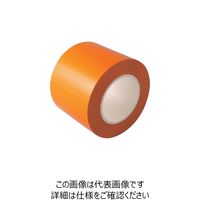 日東電工 日東エルマテ ラインテープEーCR(BC) 0.16mm×100mm×50m オレンジ E-CR100YR 1巻 220-6108（直送品）