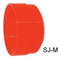 プリズム保護カバー ミラー用レッド SJ-M 1個 マイゾックス（直送品）