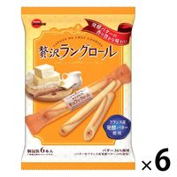 贅沢ラングロール 6袋 ブルボン ビスケット クッキー 洋菓子