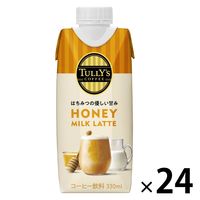 伊藤園 TULLYS COFFEE（タリーズコーヒー） ハニーミルクラテ 330ml （紙パック） 1セット（24本）