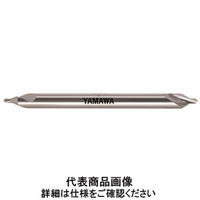 ロングシャンク 60 ゚ 強ねじれ溝センタ穴ドリル CEーSL Lー100 2 X 60 ゚X 6 CE-SL L-100 2X60 1セット(2本)（直送品）