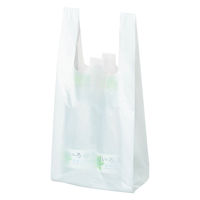 アスクル レジ袋エコノミータイプ 12号 乳白 1袋（100枚入）  オリジナル