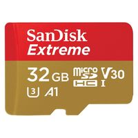 サンディスク エクストリーム　ｍｉｃｒｏＳＤＨＣ　ＵＨＳーＩ　カード　３２ＧＢ SDSQXAT-032G-JN3MD 1個（直送品）