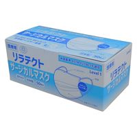 山陽物産 日本製　リラテクト　サージカルマスク　Level.1（バラ50枚） 14211-01 1セット(1000枚:50枚入×20箱）（直送品）