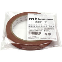 カモ井加工紙 mt Large Core 幅15mm×長さ30ｍ マットバーントオレンジ マスキングテープ MT01L033 1セット（5個）