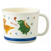 デコレコーポレーション マグカップ 子供用食器 きょうりゅう プラスチック 恐竜 391365 1個（取寄品）
