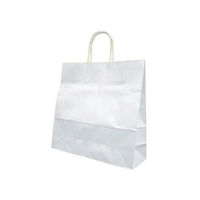福助工業 紙袋　紙手提袋 ラッピーバッグNo.3 晒無地　300枚(50×6) 00064730（直送品）
