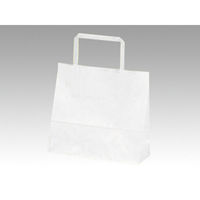 福助工業 紙袋　紙手提袋 ラッピーバッグNo.9 晒無地　400枚(50×8) 00112114（直送品）