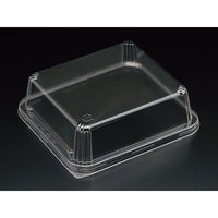 スミ 惣菜容器　エスコン FUL-80-10 透明蓋　2400枚(100×24) 3L80211（直送品）