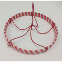 タカギ繊維 つるし紐付き紅白リング TR-25 1個（直送品）