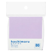 プリントインフォームジャパン gnotes80 hachimaru 75x75mm パープル 1009-0038-092 1個