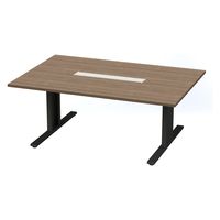 【組立設置込】サンテック クリエイティブワークテーブル2 ミディアム 幅1800×奥行1200×高さ700mm 1台（3梱包）