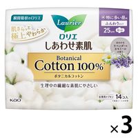 ナプキン ロリエ しあわせ素肌 ボタニカルコットン100％ ラベンダー＆カモミール 花王