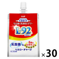 アサヒ飲料 「守る働く乳酸菌」ゼリー 口栓付パウチ 180g 1箱（30個入）