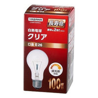 長寿命クリア100W形 L100V100WCL ヤザワコーポレーション