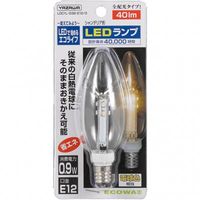 C32形LEDランプ電球色E12クリア LDC1LG32E123 ヤザワコーポレーション（直送品）