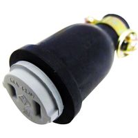 オーム電機 ゴムコネクターボディ 2P15A HS-H15GB（直送品）