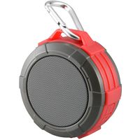 オーム電機 AudioComm Bluetooth ワイヤレスアウトドアスピーカー レッド ASP-W170N-R（直送品）