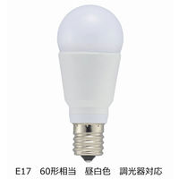 オーム電機 LED電球 ミニクリプトン形 E17 60W形相当 屋外対応 OHM LDA8 G-E17/D H11