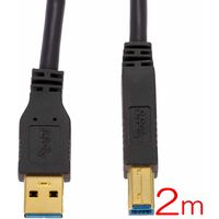 オーム電機 USB3.0ケーブル A-Bタイプ PC