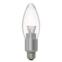 シャンデリア形LED電球4W電球色E26 LDC4LG37 ヤザワコーポレーション（直送品）
