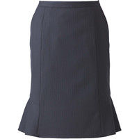 カーシーカシマ ENJOY Noir マーメイドラインスカート ブラックストライプ 11号 EAS521-10-11（取寄品）