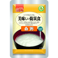 【非常食】アルファフーズ UAA食品 美味しい防災食 白粥 T267  1セット（50食入）