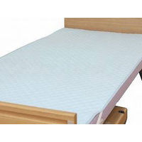 ウェルファン 洗えるベッドパッド（防水タイプ）　ブルー　93×195cm 145007 1個