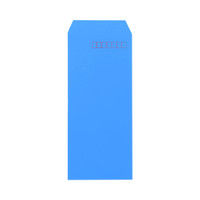 ムトウユニパック 長4 ブルー 70 サイド 11011405 1箱（1000枚）（直送品）