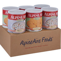 ALPINEAIRE アルパインエア・野菜シチュー&クラッカー/徳用缶セット 104505 1ケース（60食分）（直送品）