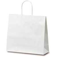 ベルベ 手提げ 紙袋 マットバッグ M ホワイト 1073 1包：50枚（10×5）（直送品）