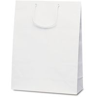 ベルベ 手提げ 紙袋 グランドバッグ ホワイト 1142 1包：50枚（5×10）（直送品）