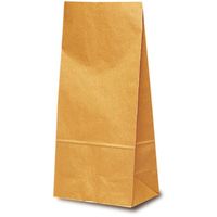 ベルベ 雑貨 食品 紙袋 角底袋 鈴バッグ 25号 3025 1包：500枚（100×5）（直送品）