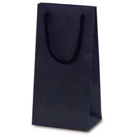 ベルベ 紙袋 1003 手提袋 T-WS2 カラークラフト ネイビー 1003 1包：100枚（10×10）（直送品）