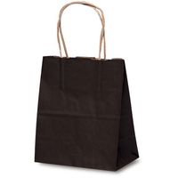 ベルベ 紙袋 1112 自動紐手提袋 T-1 カラー（カカオ） 1112 1包：200枚（25×8）（直送品）