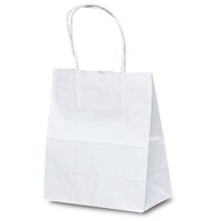 ベルベ 紙袋 1117 自動紐手提袋 T-1 白無地 1117 1包：200枚（25×8）（直送品）