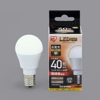 アイリスオーヤマ LED電球 E17 広配光 40形相当 電球色 LDA4L-G-E17-4T5 1セット(2個)（直送品）