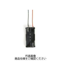 タカチ電機工業 SN型電池ホルダー ブラック SN4ー2 1個 SN4-2 1セット(40個)（直送品）