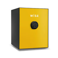 【設置込】 ディプロマット WISEプレミアムセーフ テンキー式耐火金庫 （60分耐火） 36L イエロー WS500ALY 1台（直送品）